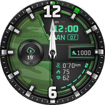 华米跃我Amazfit Verge Lite手表表盘