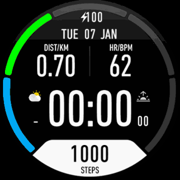 华米跃我Amazfit Verge Lite手表表盘