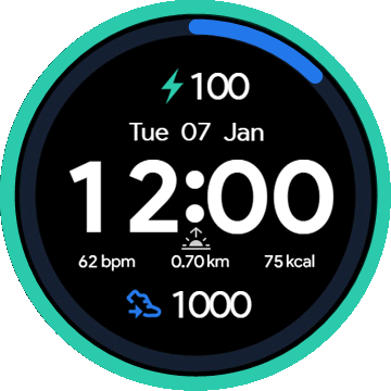 华米跃我Amazfit Verge Lite手表表盘