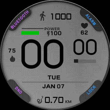 华米跃我Amazfit Verge Lite手表表盘