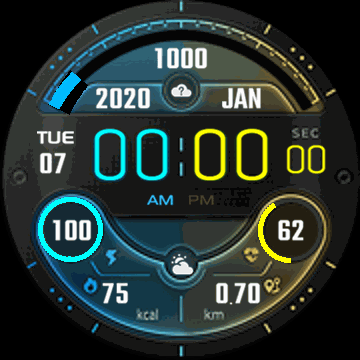 华米跃我Amazfit Verge Lite手表表盘