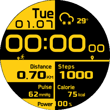 华米跃我Amazfit Verge Lite手表表盘