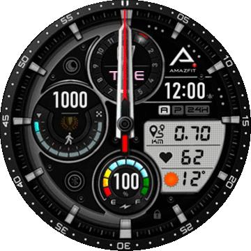 华米跃我Amazfit Verge Lite手表表盘