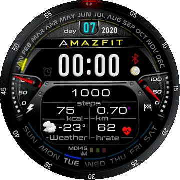华米跃我Amazfit Verge Lite手表表盘