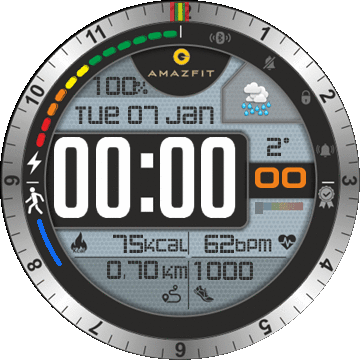 华米跃我Amazfit Verge Lite手表表盘
