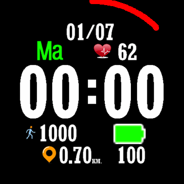 华米跃我Amazfit Verge Lite手表表盘