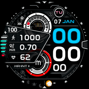 华米跃我Amazfit Verge Lite手表表盘