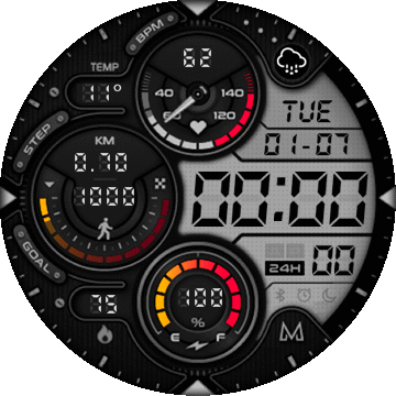 华米跃我Amazfit Verge Lite手表表盘