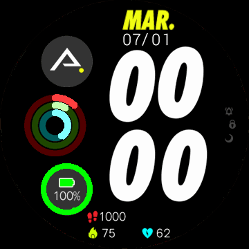 华米跃我Amazfit Verge Lite手表表盘