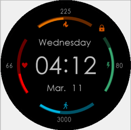 华米跃我Amazfit Verge Lite手表表盘