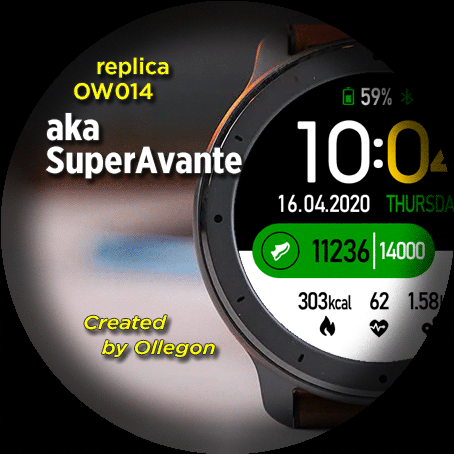 华米跃我Amazfit Verge Lite手表表盘