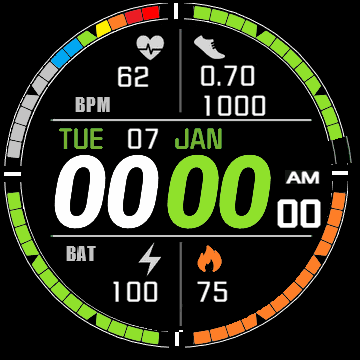 华米跃我Amazfit Verge Lite手表表盘