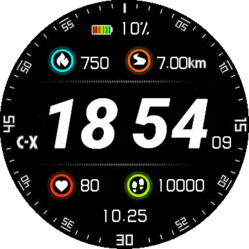 华米跃我Amazfit Verge Lite手表表盘