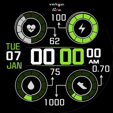 华米跃我Amazfit Verge Lite手表表盘