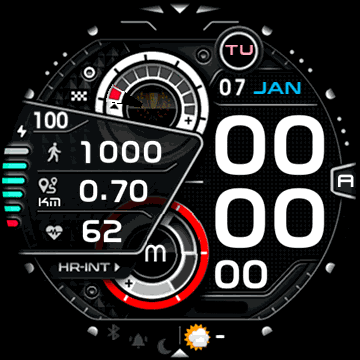 华米跃我Amazfit Verge Lite手表表盘