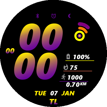 华米跃我Amazfit Verge Lite手表表盘