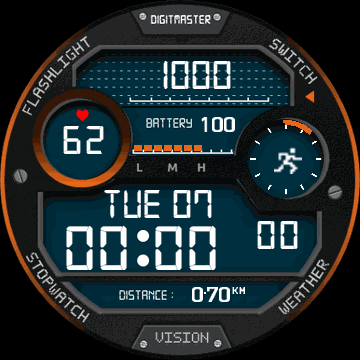 华米跃我Amazfit Verge Lite手表表盘