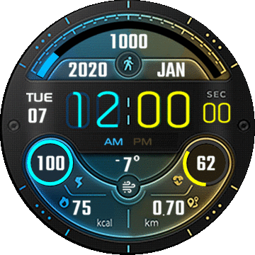 华米跃我Amazfit Verge Lite手表表盘
