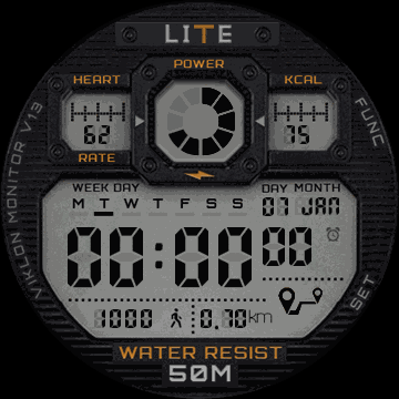 华米跃我Amazfit Verge Lite手表表盘