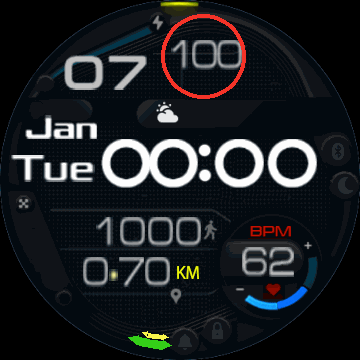 华米跃我Amazfit Verge Lite手表表盘
