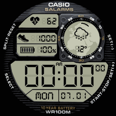 华米跃我Amazfit Verge Lite手表表盘