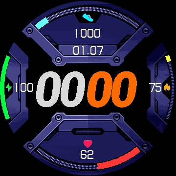 华米跃我Amazfit Verge Lite手表表盘