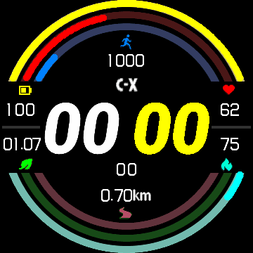 华米跃我Amazfit Verge Lite手表表盘