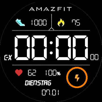 华米跃我Amazfit Verge Lite手表表盘