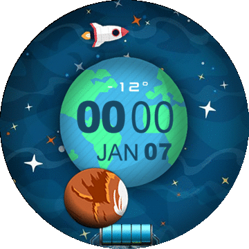 华米跃我Amazfit Verge Lite手表表盘