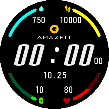 华米跃我Amazfit Verge Lite手表表盘