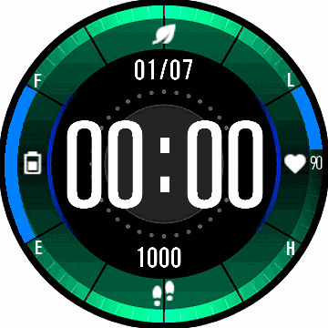 华米跃我Amazfit Verge Lite手表表盘