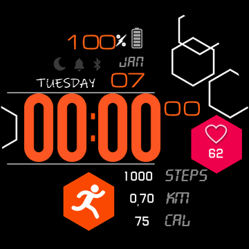 华米跃我Amazfit Verge Lite手表表盘