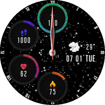 华米跃我Amazfit Verge Lite手表表盘