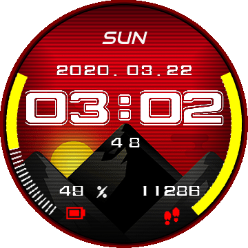 华米跃我Amazfit Verge Lite手表表盘