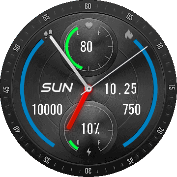华米跃我Amazfit Verge Lite手表表盘