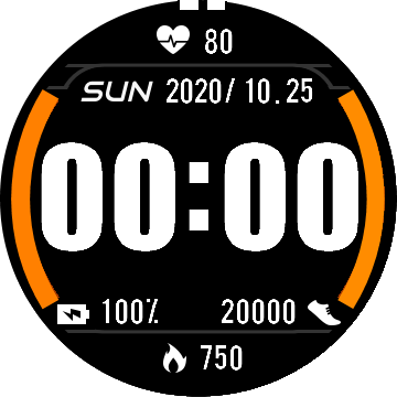 华米跃我Amazfit Verge Lite手表表盘
