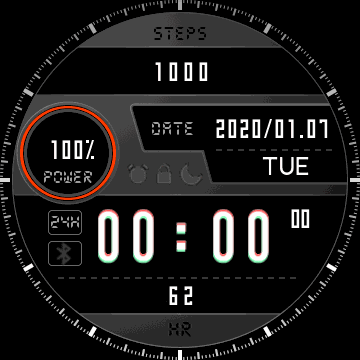 华米跃我Amazfit Verge Lite手表表盘