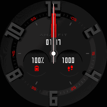 华米跃我Amazfit Verge Lite手表表盘