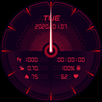华米跃我Amazfit Verge Lite手表表盘