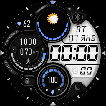 华米跃我Amazfit Verge Lite手表表盘
