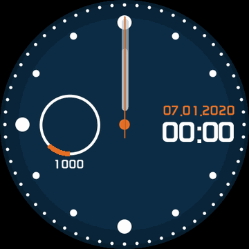 华米跃我Amazfit Verge Lite手表表盘