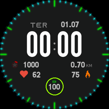 华米跃我Amazfit Verge Lite手表表盘