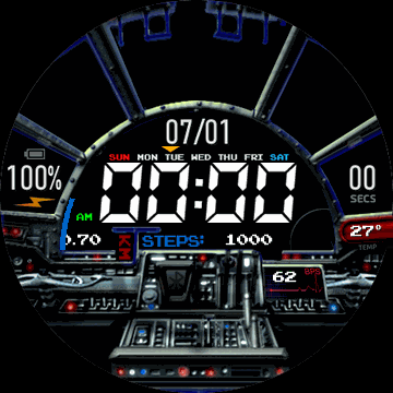 华米跃我Amazfit Verge Lite手表表盘