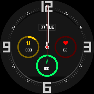华米跃我Amazfit Verge Lite手表表盘