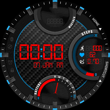 华米跃我Amazfit Verge Lite手表表盘