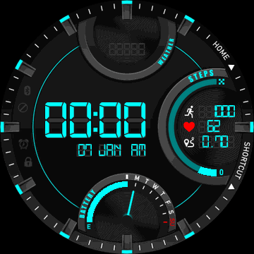 华米跃我Amazfit Verge Lite手表表盘
