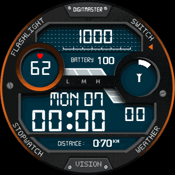 华米跃我Amazfit Verge Lite手表表盘