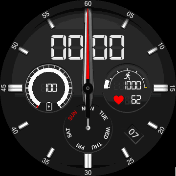 华米跃我Amazfit Verge Lite手表表盘