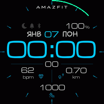 华米跃我Amazfit Verge Lite手表表盘