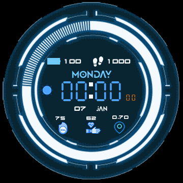 华米跃我Amazfit Verge Lite手表表盘